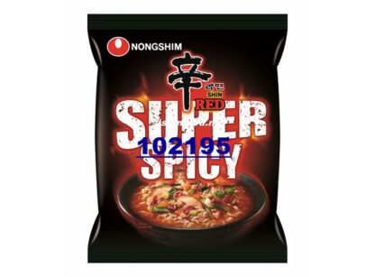 NONGSHIM Instant noodle RED Shin Mi Korea x-tra cay 1x120g KR