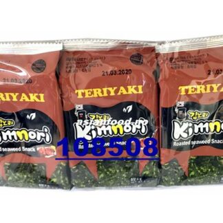 KIMNORI Roasted seaweed snack - Teriyaki Rong bien an lien (chips) 3x4gKR